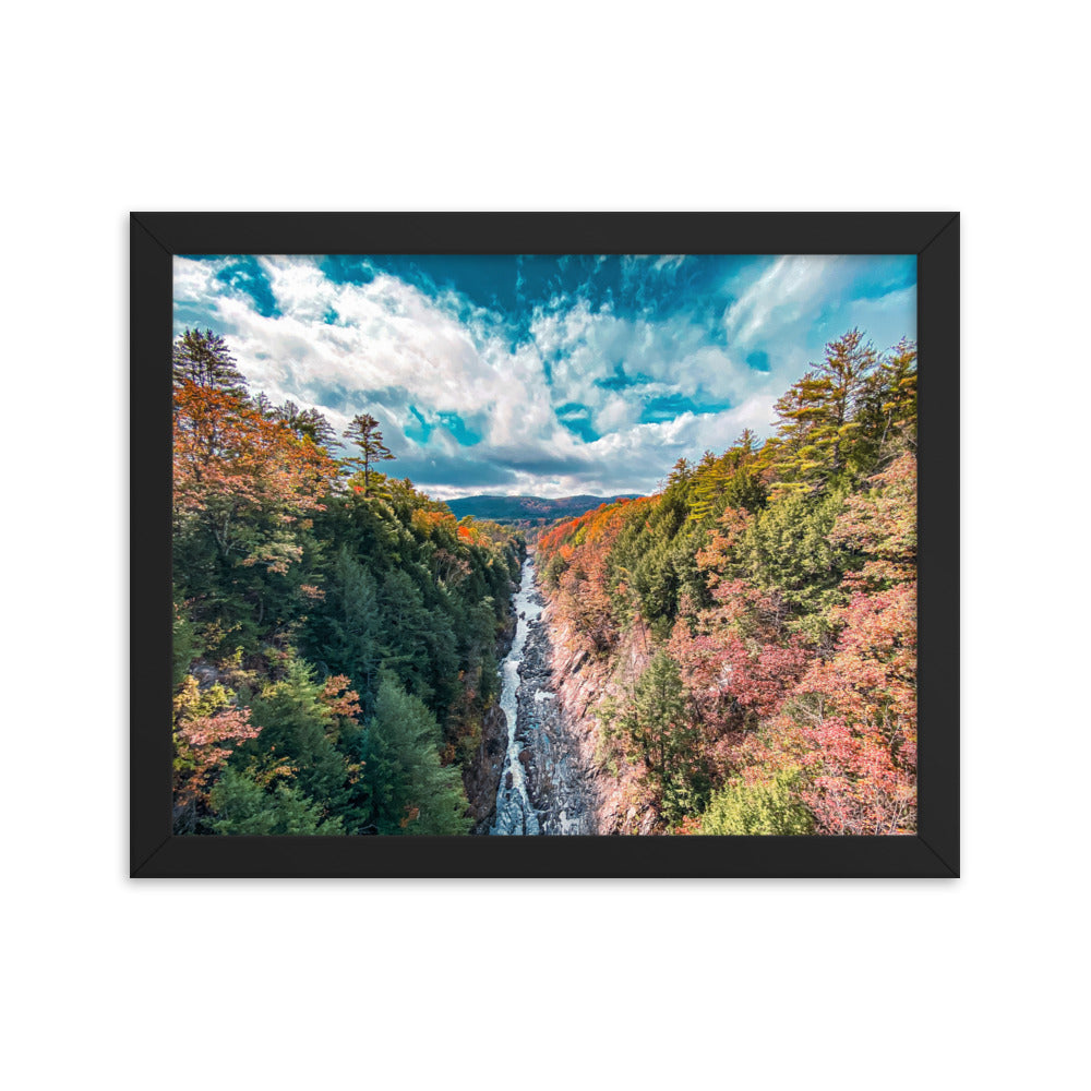 Quechee Gorge, Vermont - Framed Print