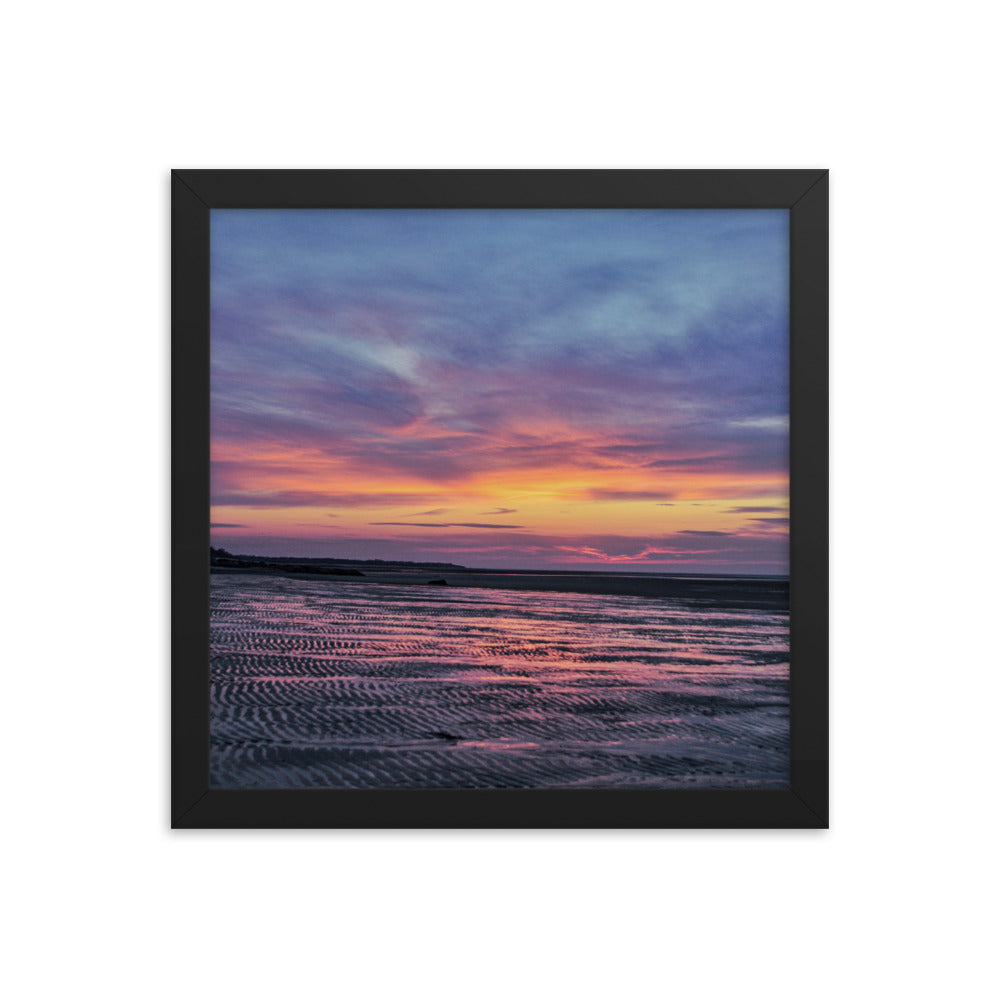 Nightfall on Cape Cod Bay - Framed Print