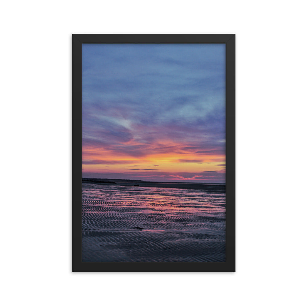 Nightfall on Cape Cod Bay - Framed Print