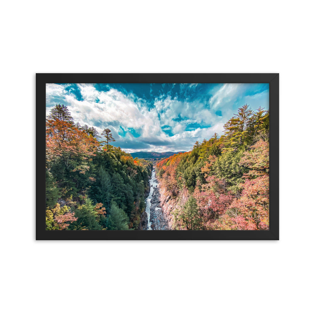 Quechee Gorge, Vermont - Framed Print