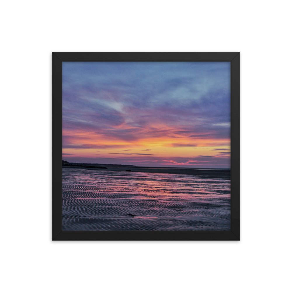 Nightfall on Cape Cod Bay - Framed Print