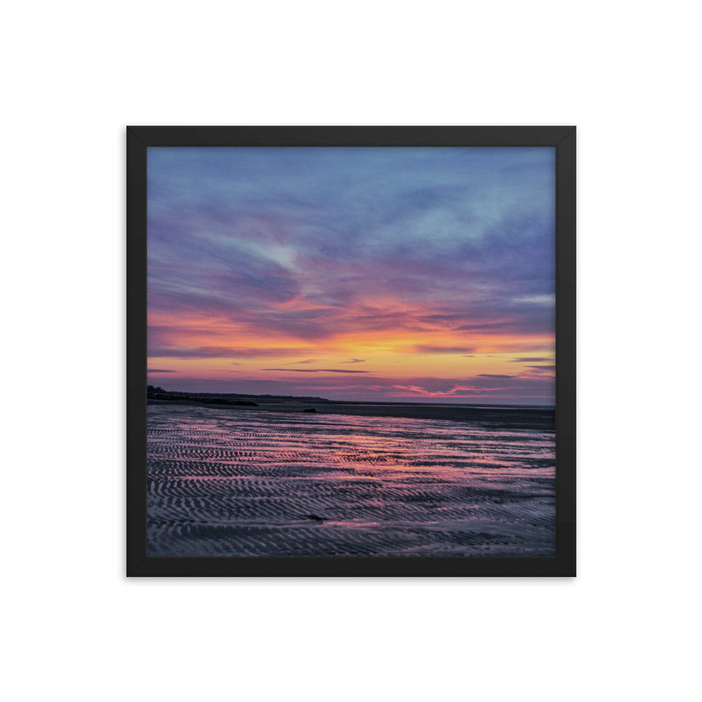 Nightfall on Cape Cod Bay - Framed Print