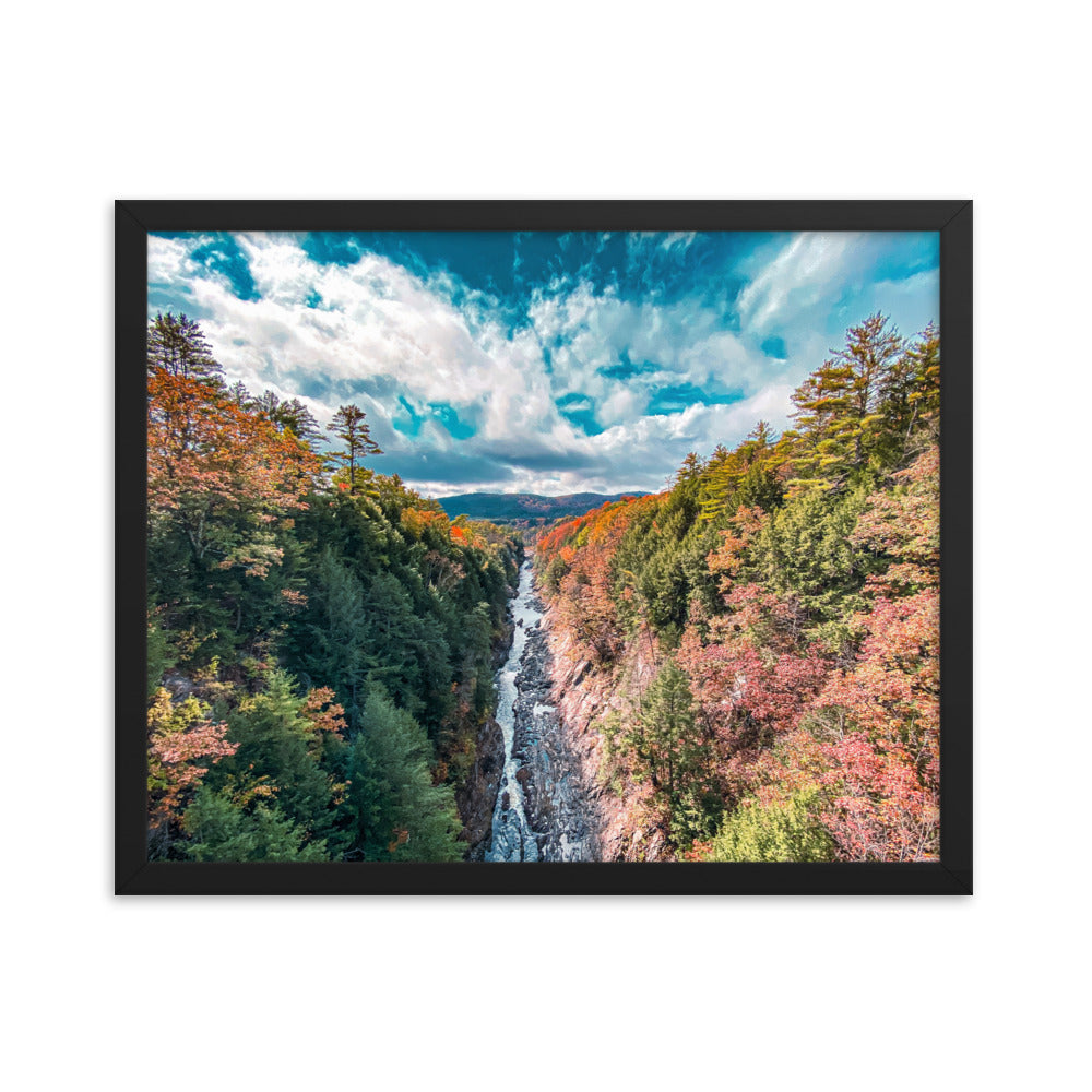 Quechee Gorge, Vermont - Framed Print