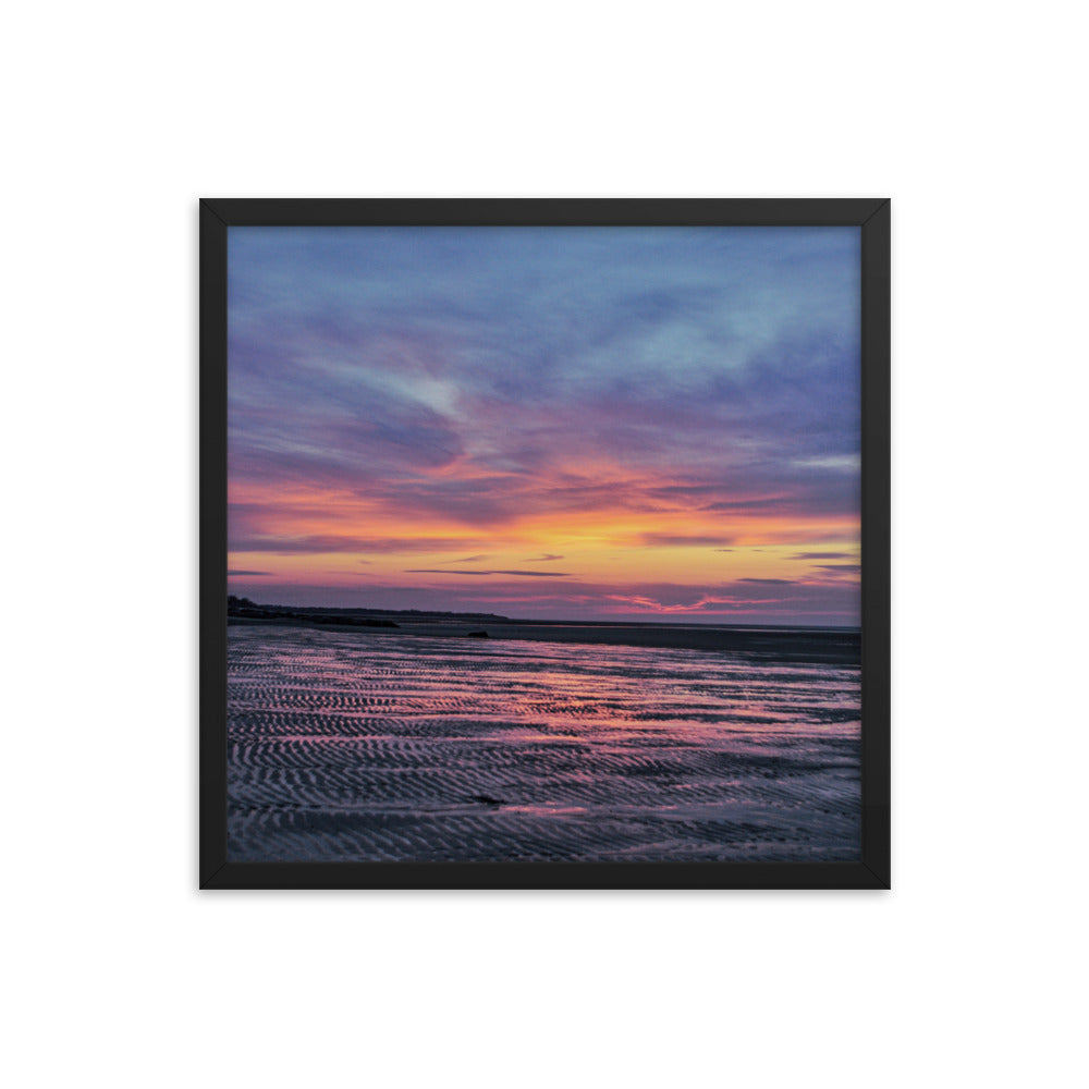 Nightfall on Cape Cod Bay - Framed Print
