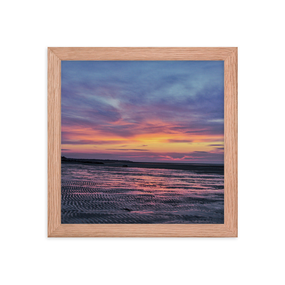 Nightfall on Cape Cod Bay - Framed Print
