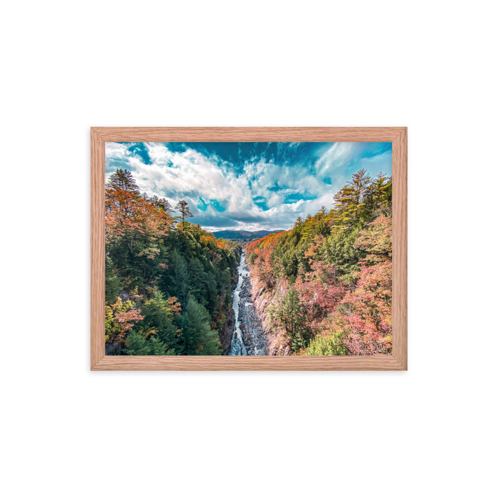 Quechee Gorge, Vermont - Framed Print