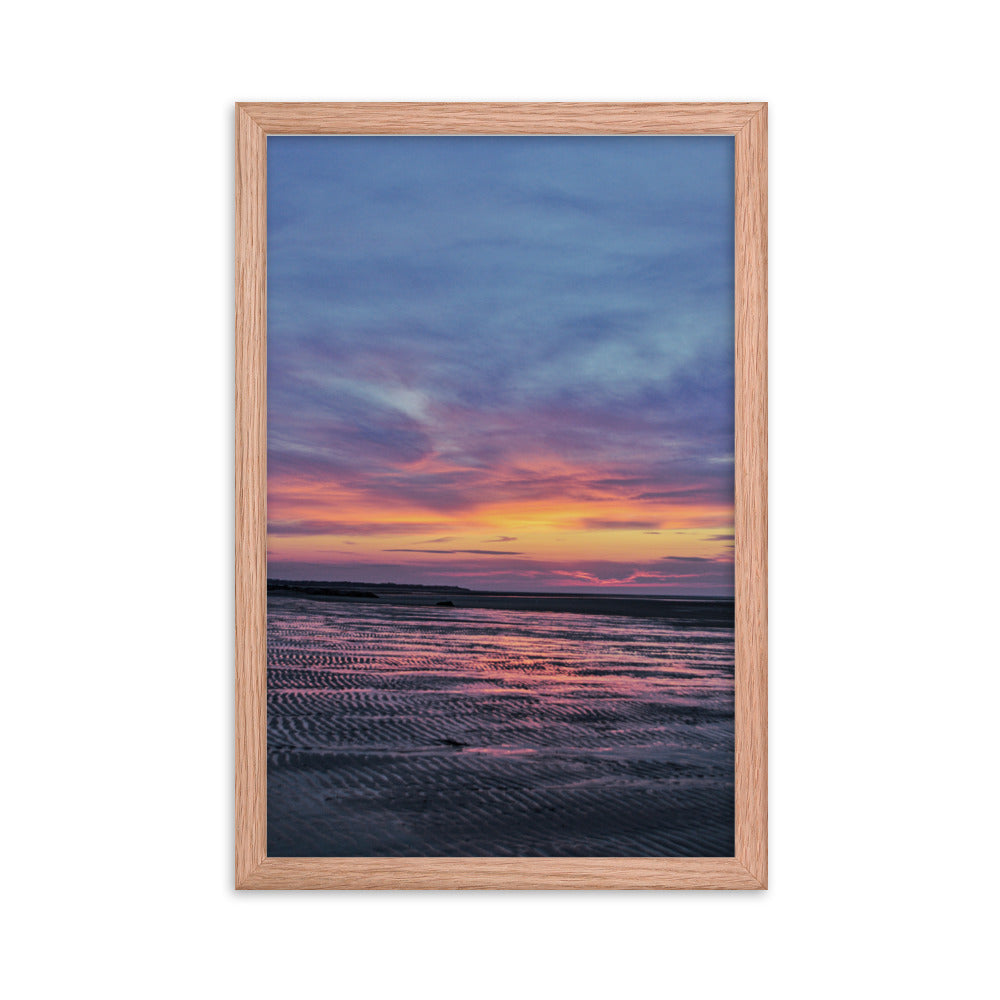 Nightfall on Cape Cod Bay - Framed Print