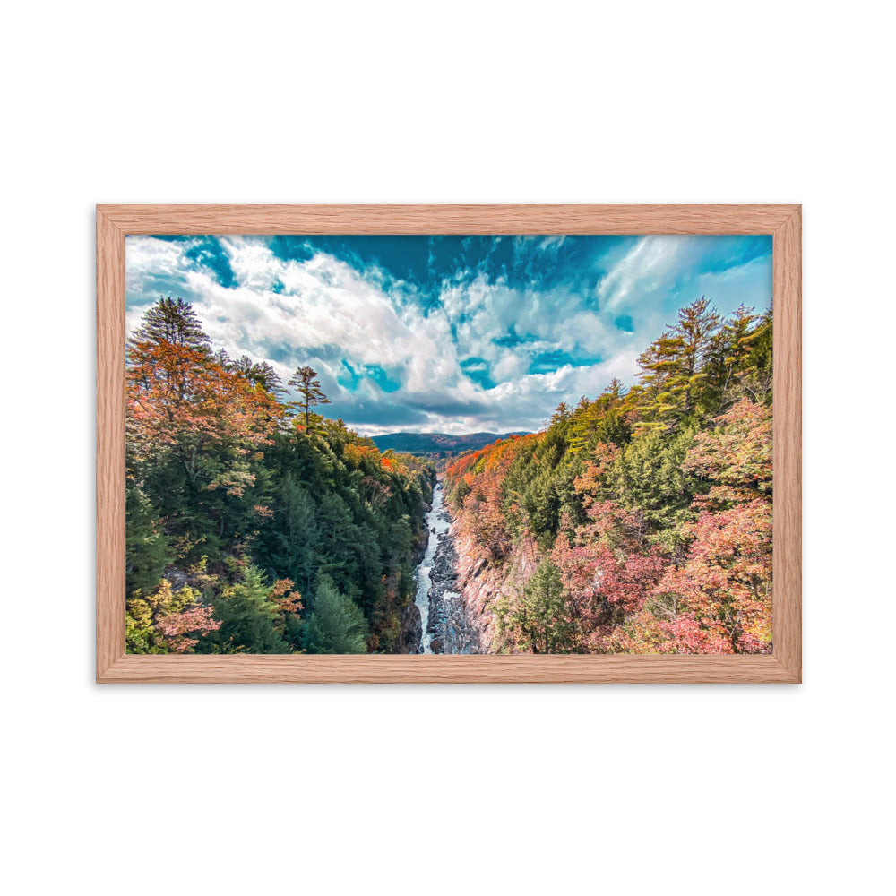 Quechee Gorge, Vermont - Framed Print