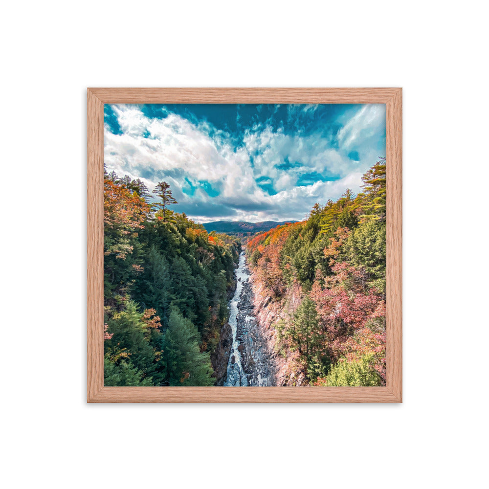 Quechee Gorge, Vermont - Framed Print