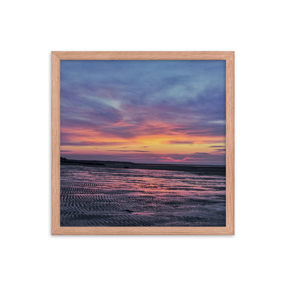 Nightfall on Cape Cod Bay - Framed Print