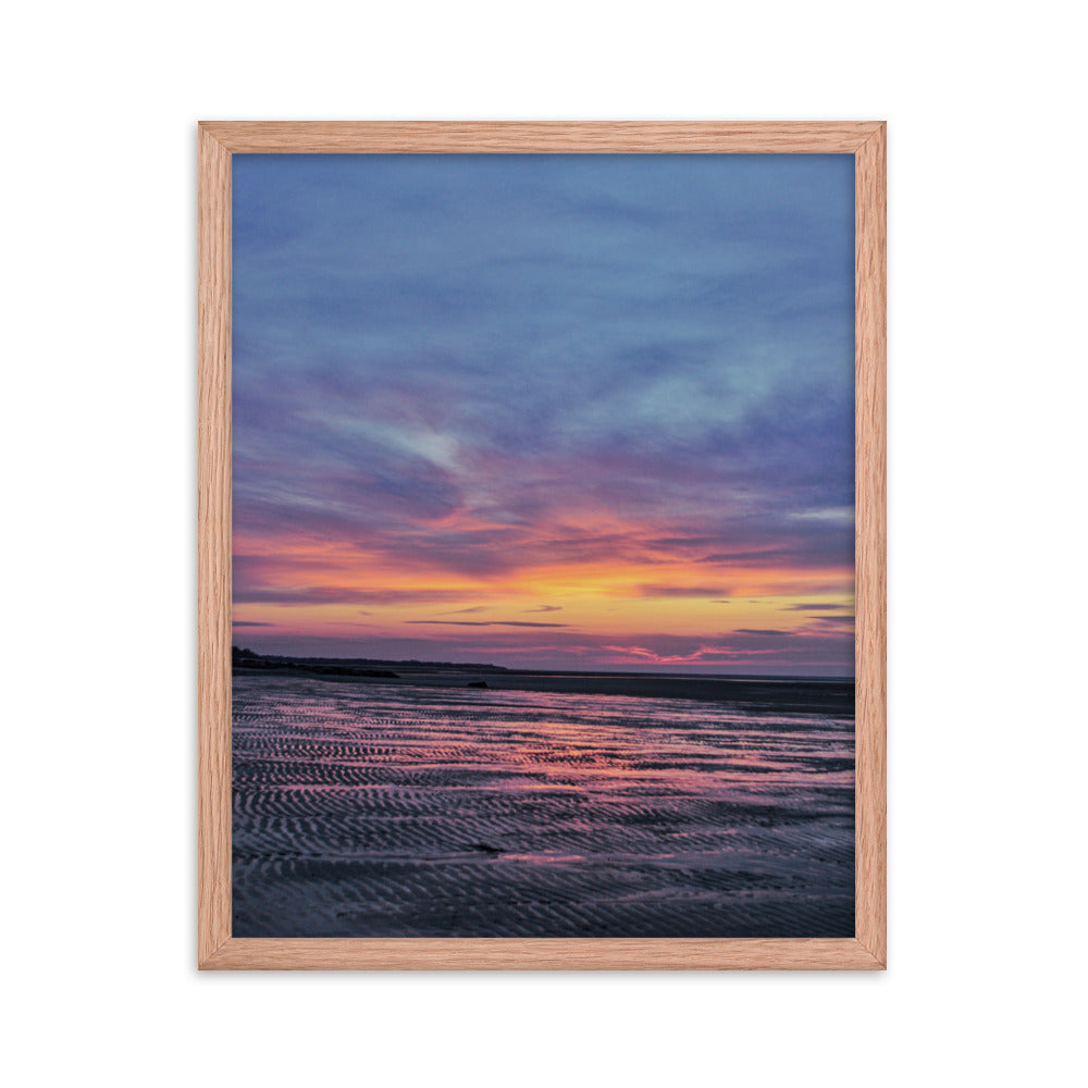 Nightfall on Cape Cod Bay - Framed Print