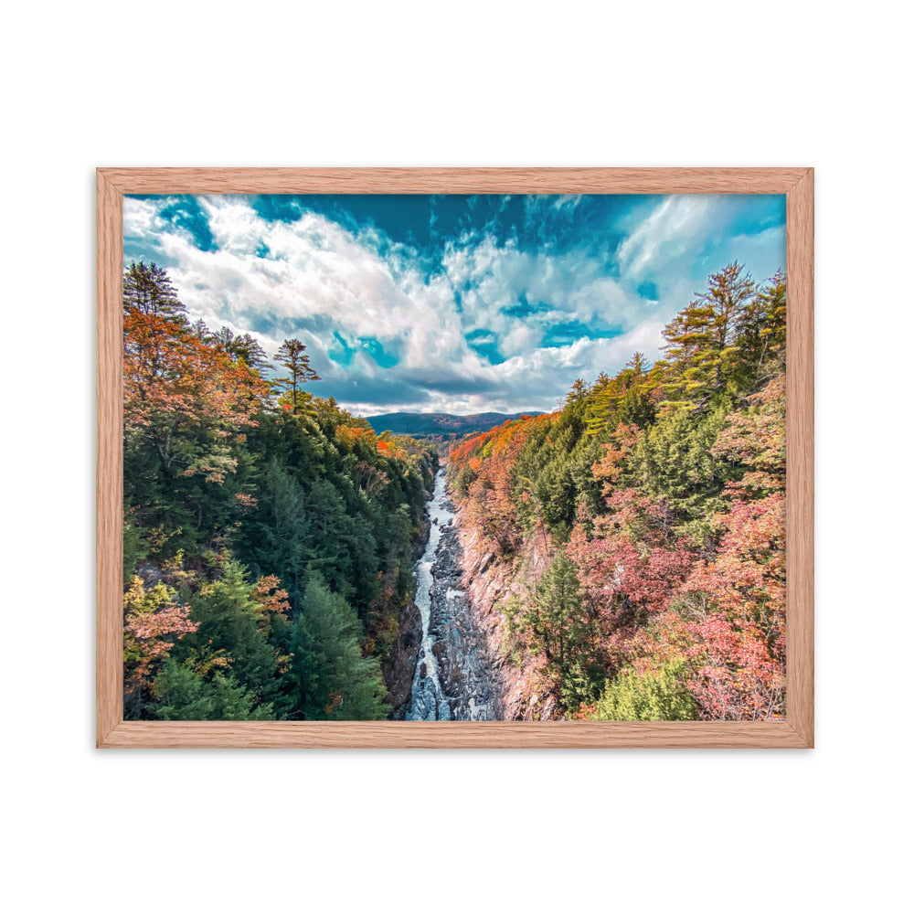 Quechee Gorge, Vermont - Framed Print