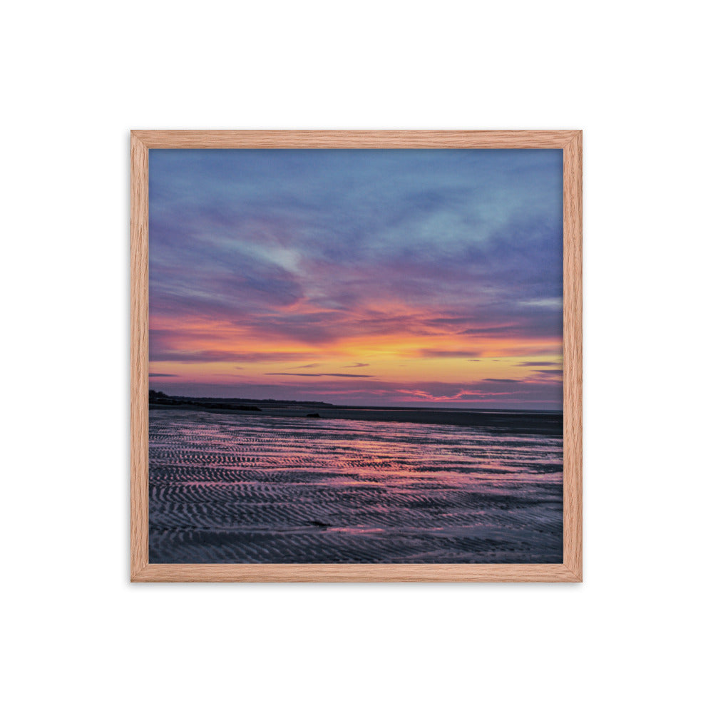 Nightfall on Cape Cod Bay - Framed Print