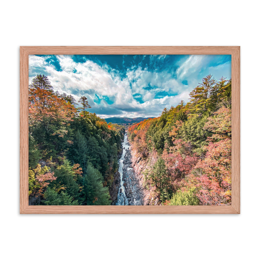Quechee Gorge, Vermont - Framed Print