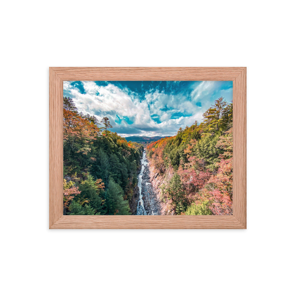 Quechee Gorge, Vermont - Framed Print