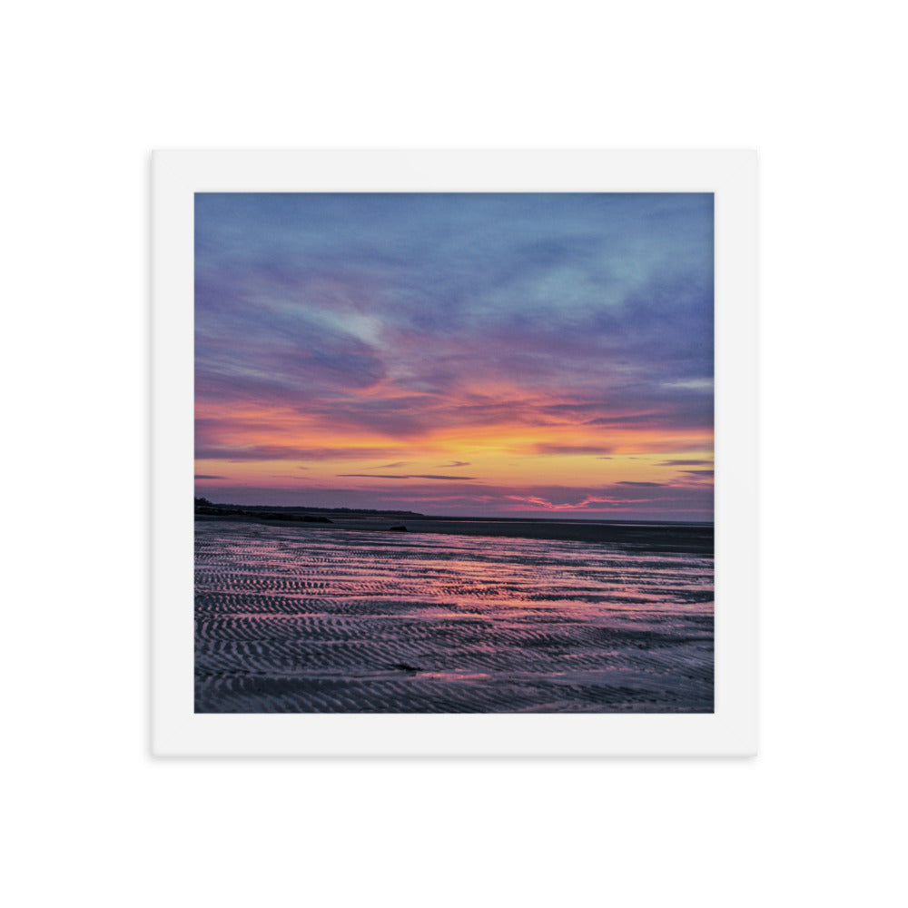 Nightfall on Cape Cod Bay - Framed Print