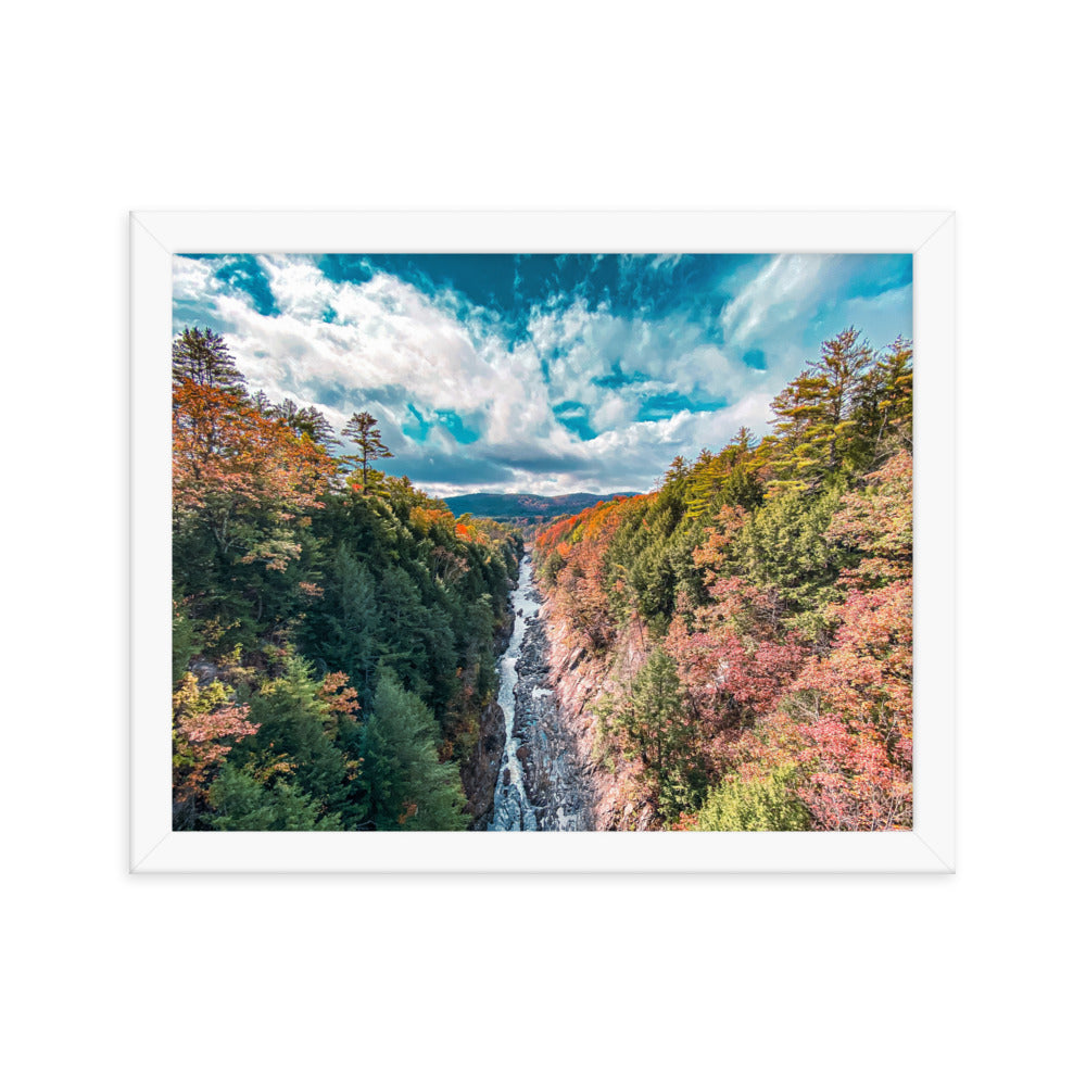 Quechee Gorge, Vermont - Framed Print