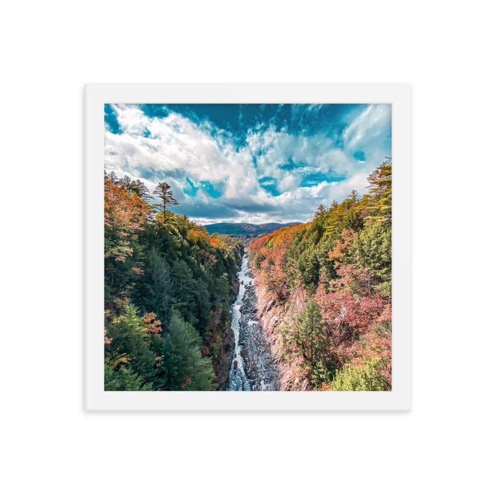 Quechee Gorge, Vermont - Framed Print