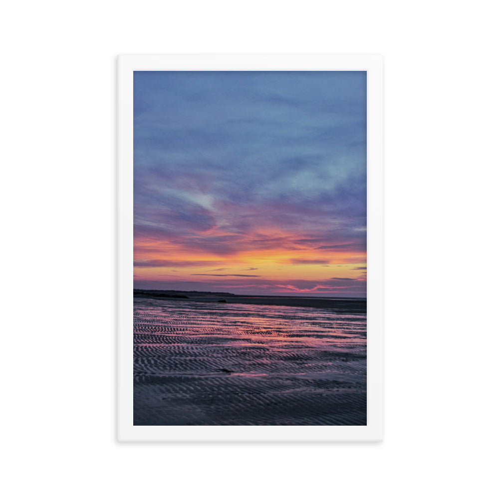 Nightfall on Cape Cod Bay - Framed Print