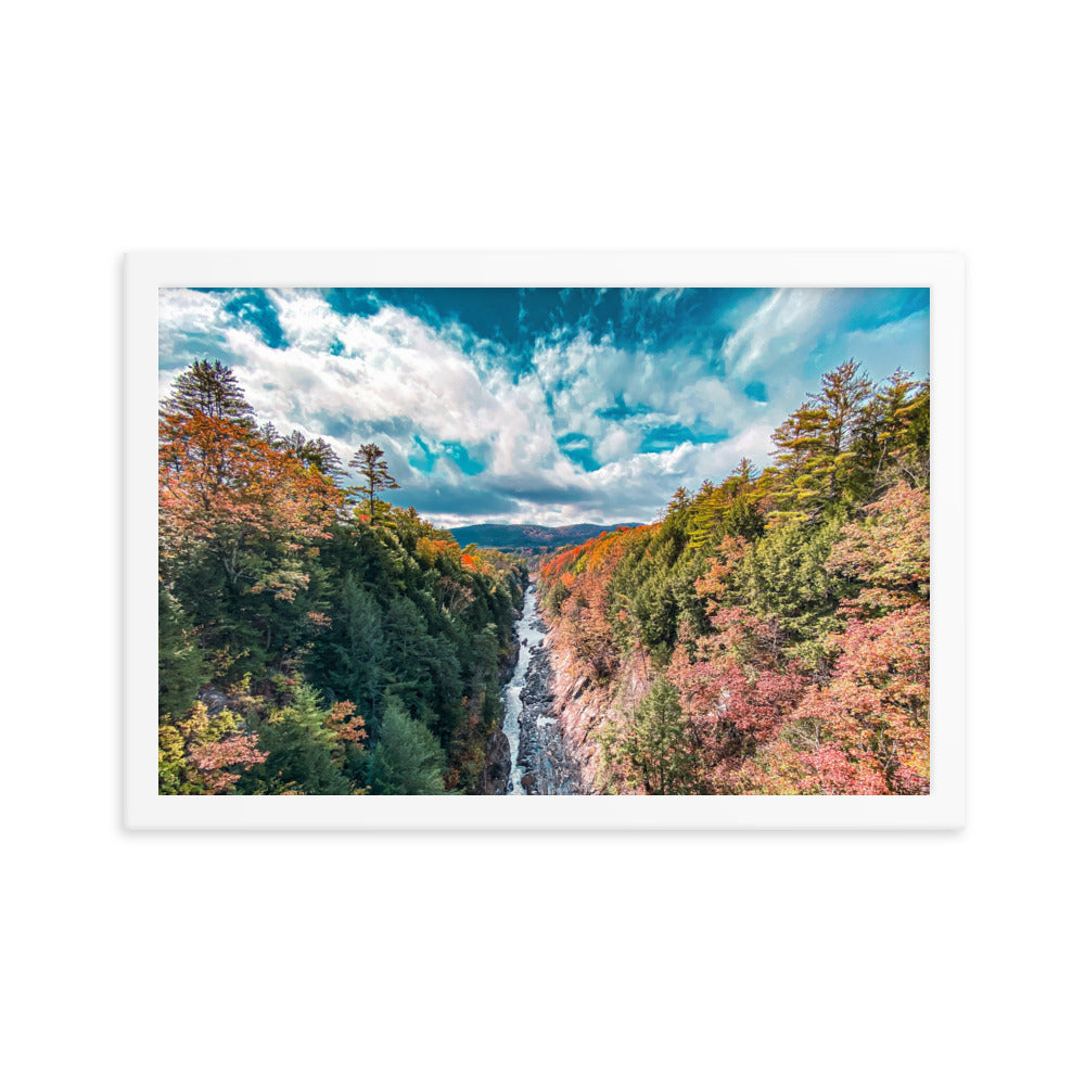 Quechee Gorge, Vermont - Framed Print