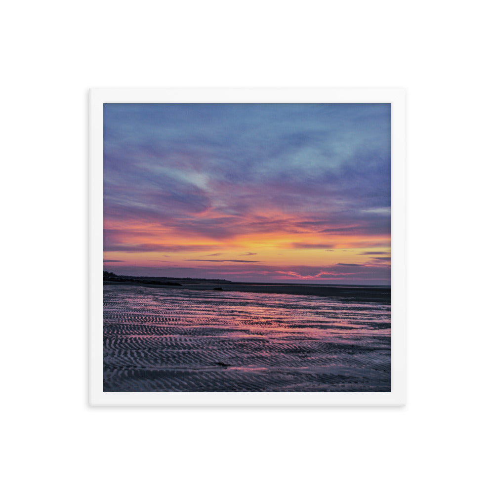 Nightfall on Cape Cod Bay - Framed Print