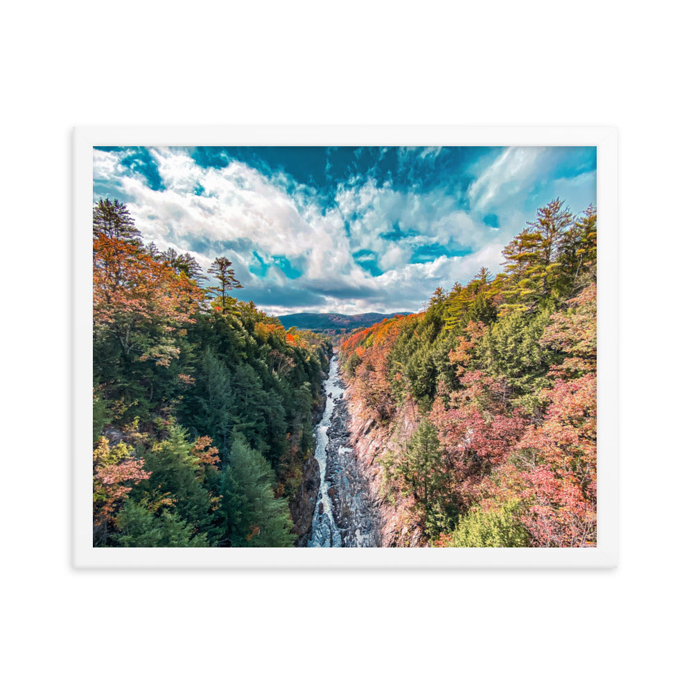 Quechee Gorge, Vermont - Framed Print