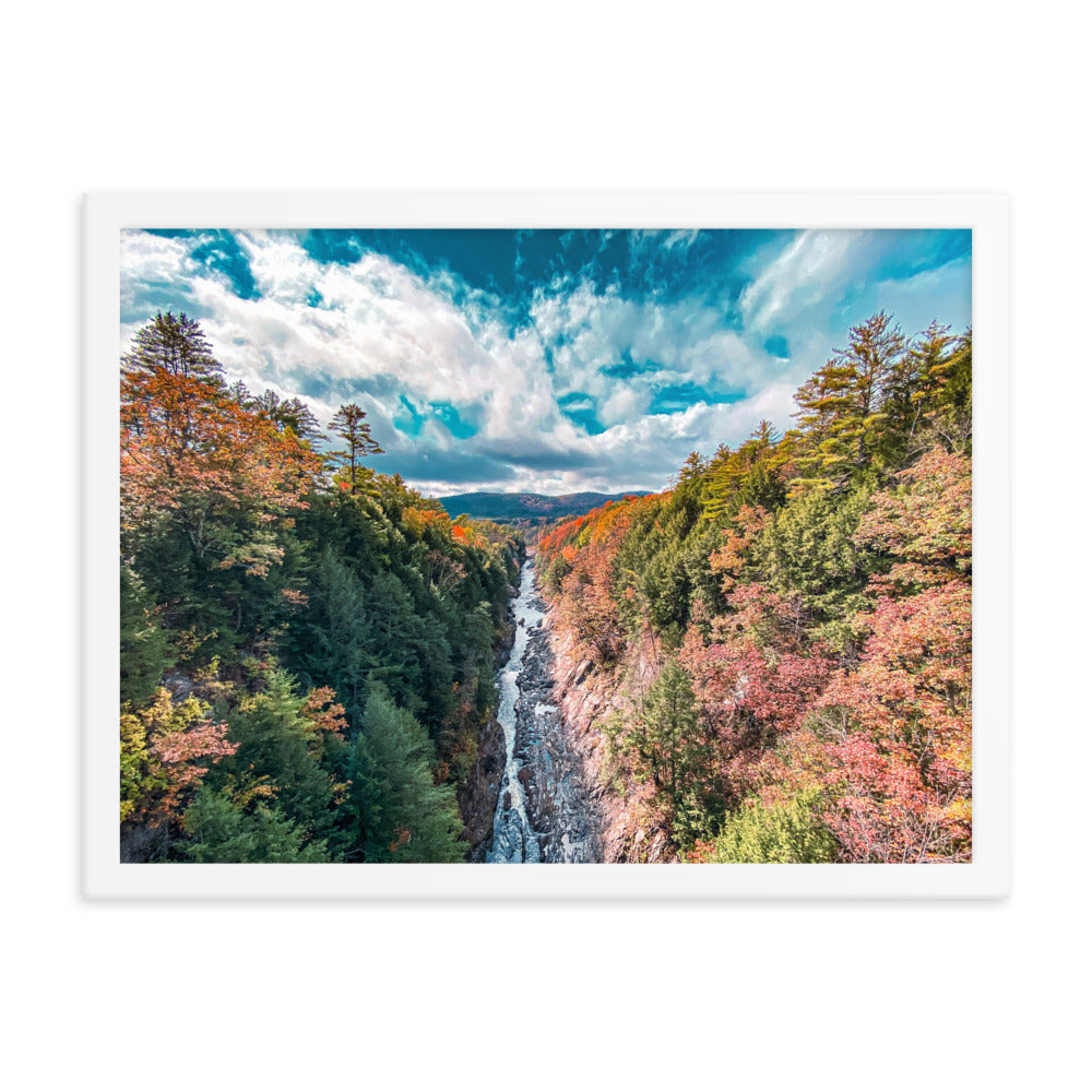 Quechee Gorge, Vermont - Framed Print