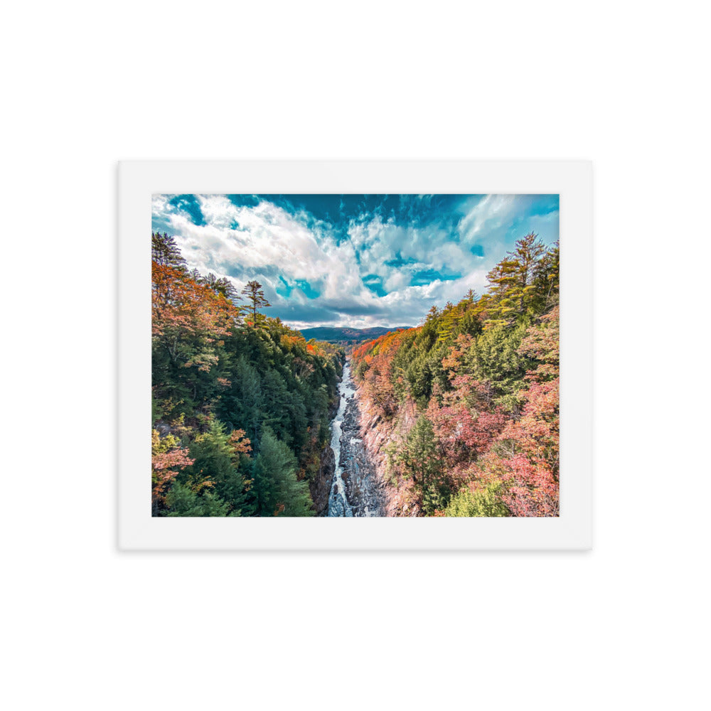 Quechee Gorge, Vermont - Framed Print