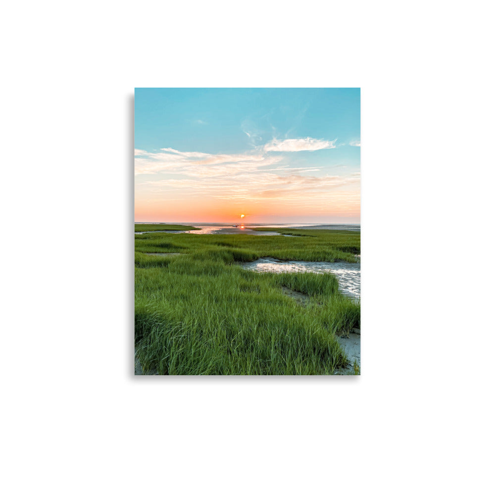 Sunset on Mant's Landing, Cape Cod - Print