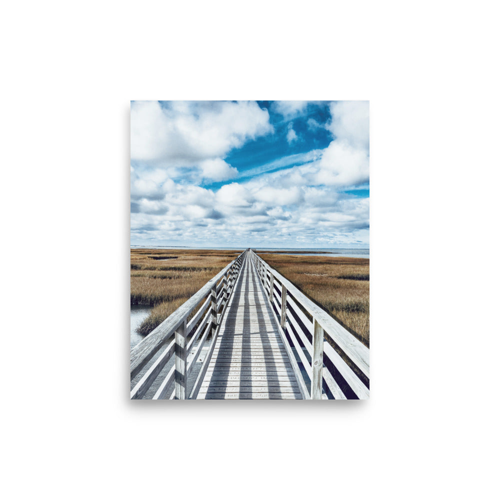 Gray's Beach Boardwalk, Cape Cod - Print