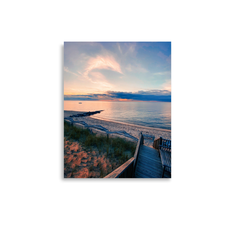 Dolphin Cloud Over Cape Cod Bay