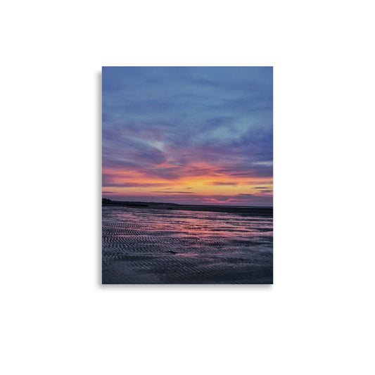 Nightfall on Cape Cod Bay - Print