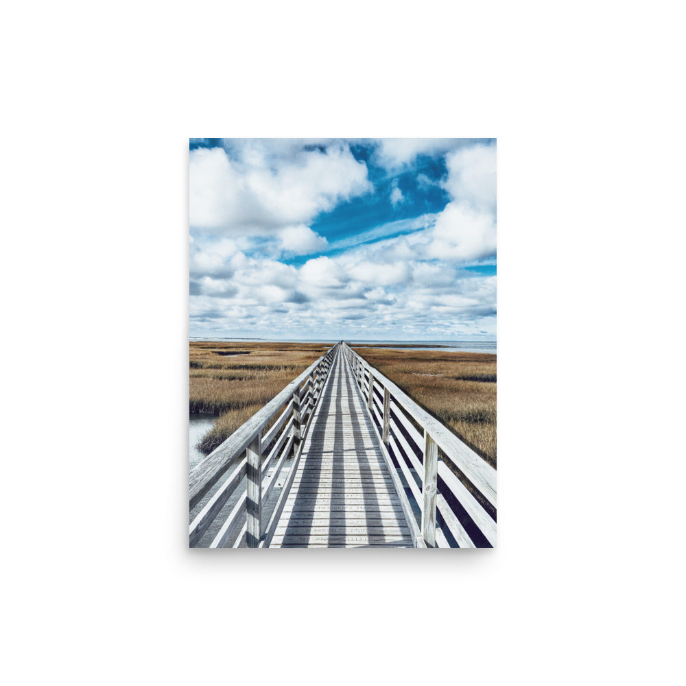 Gray's Beach Boardwalk, Cape Cod - Print