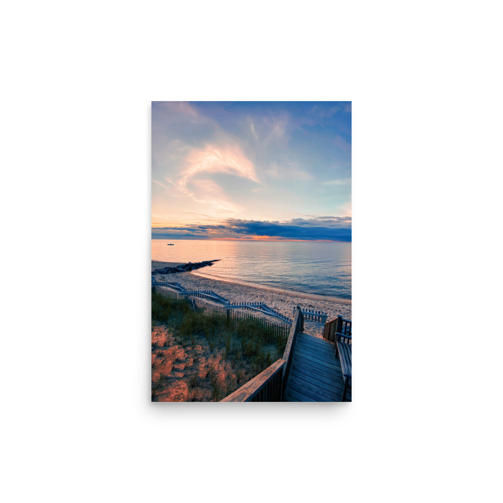 Dolphin Cloud Over Cape Cod Bay