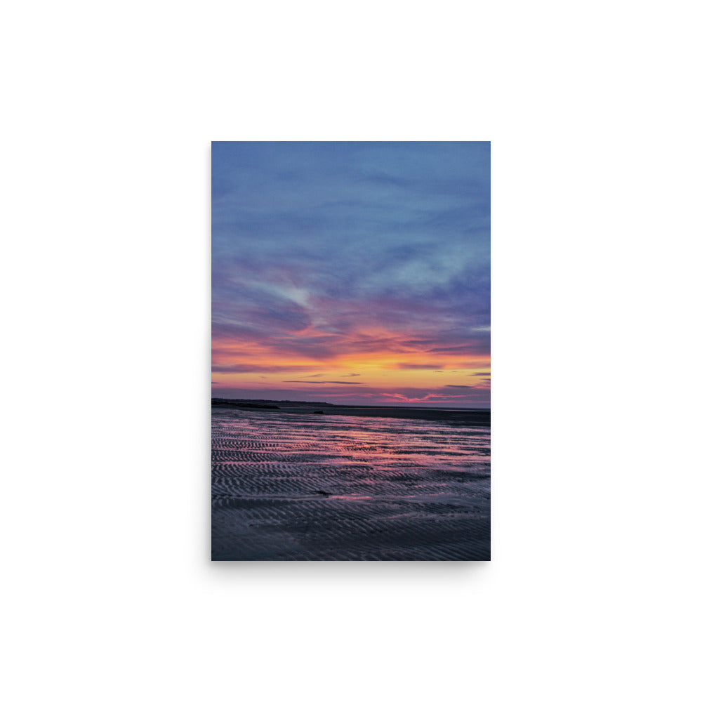 Nightfall on Cape Cod Bay - Print