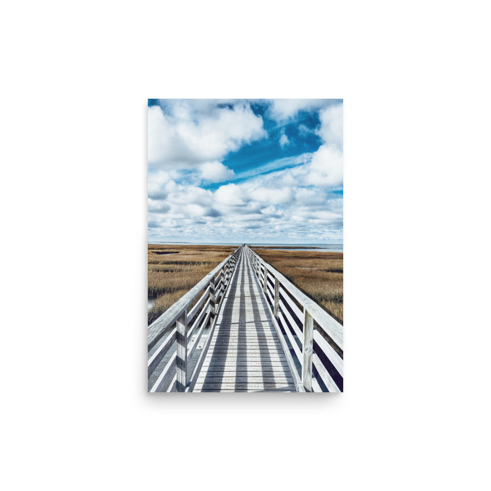 Gray's Beach Boardwalk, Cape Cod - Print