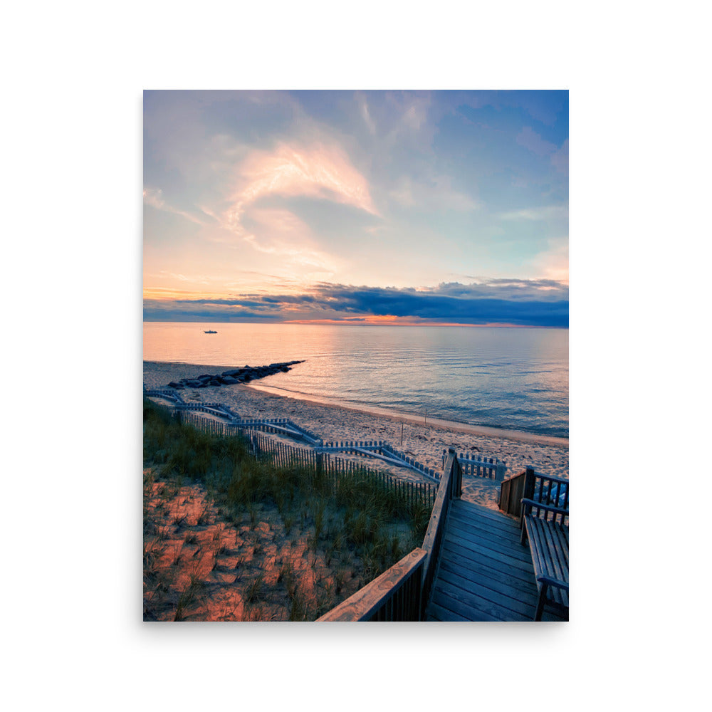 Dolphin Cloud Over Cape Cod Bay