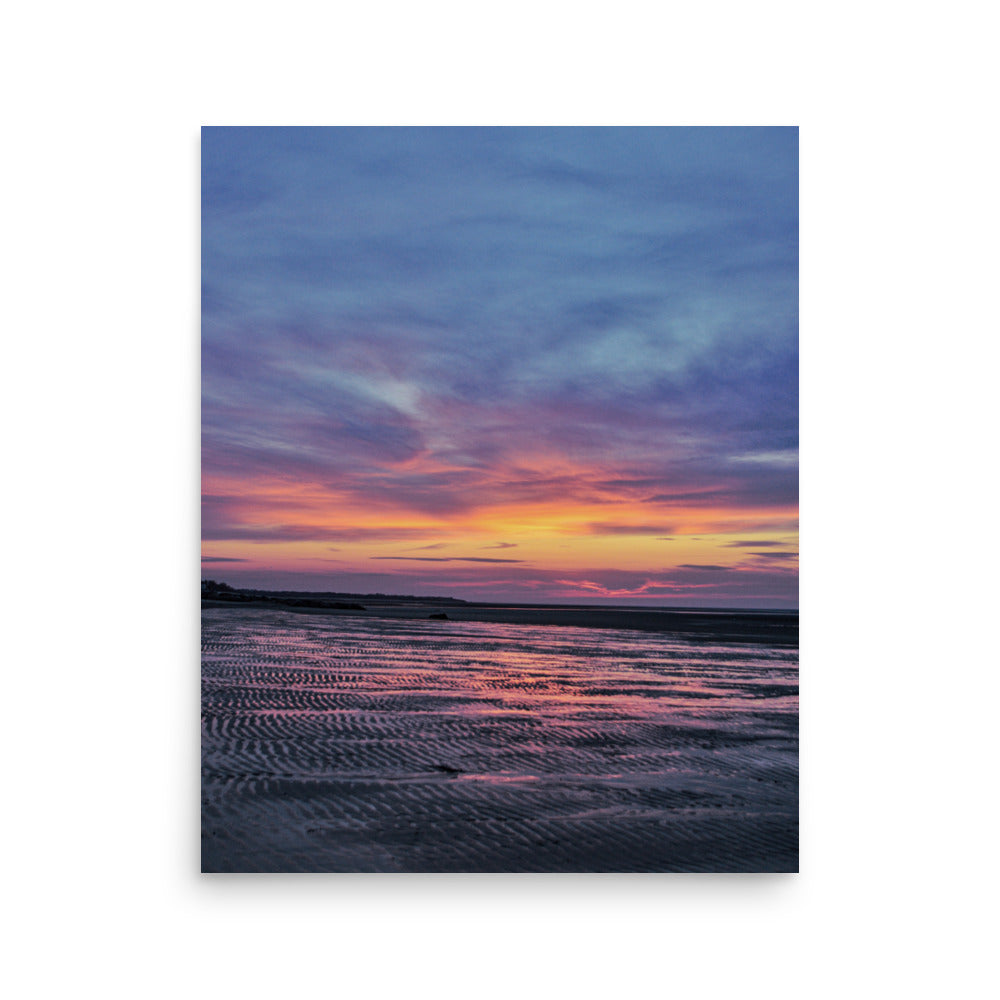 Nightfall on Cape Cod Bay - Print