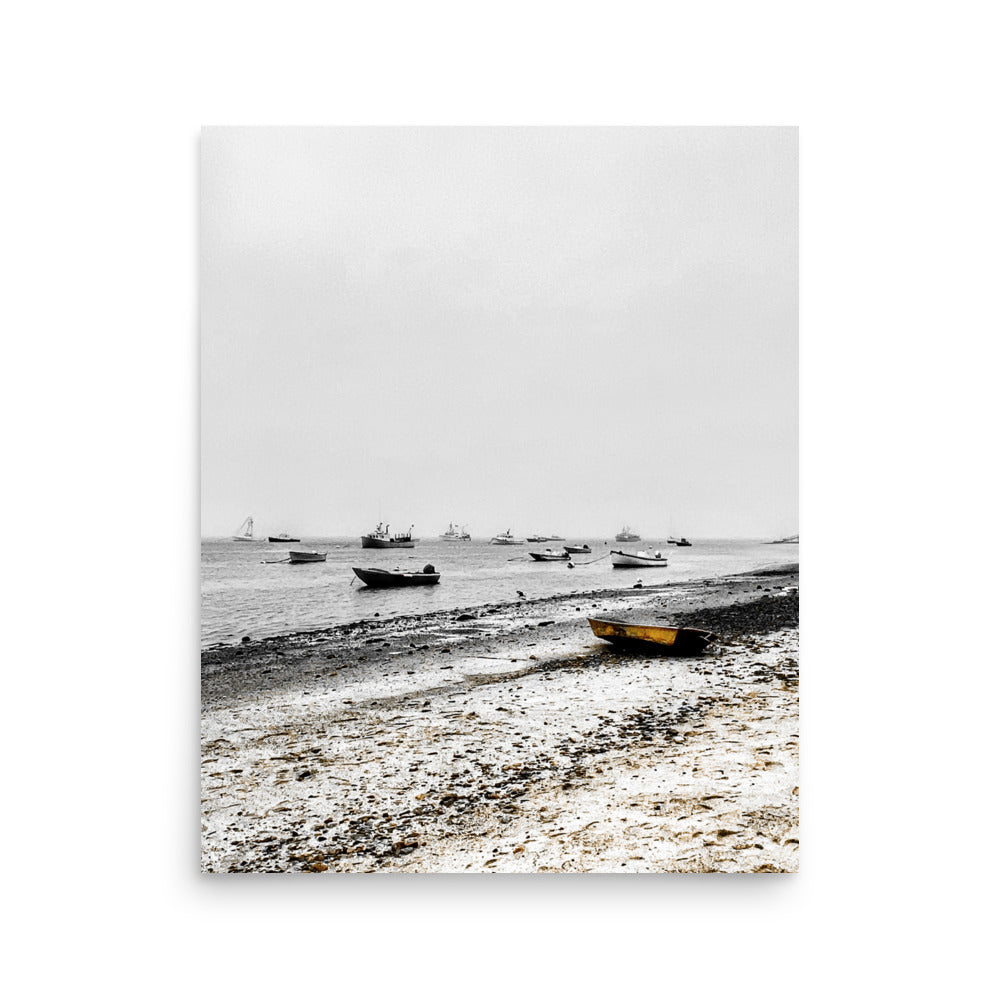 Boats on Chatham Harbor, Cape Cod - Print