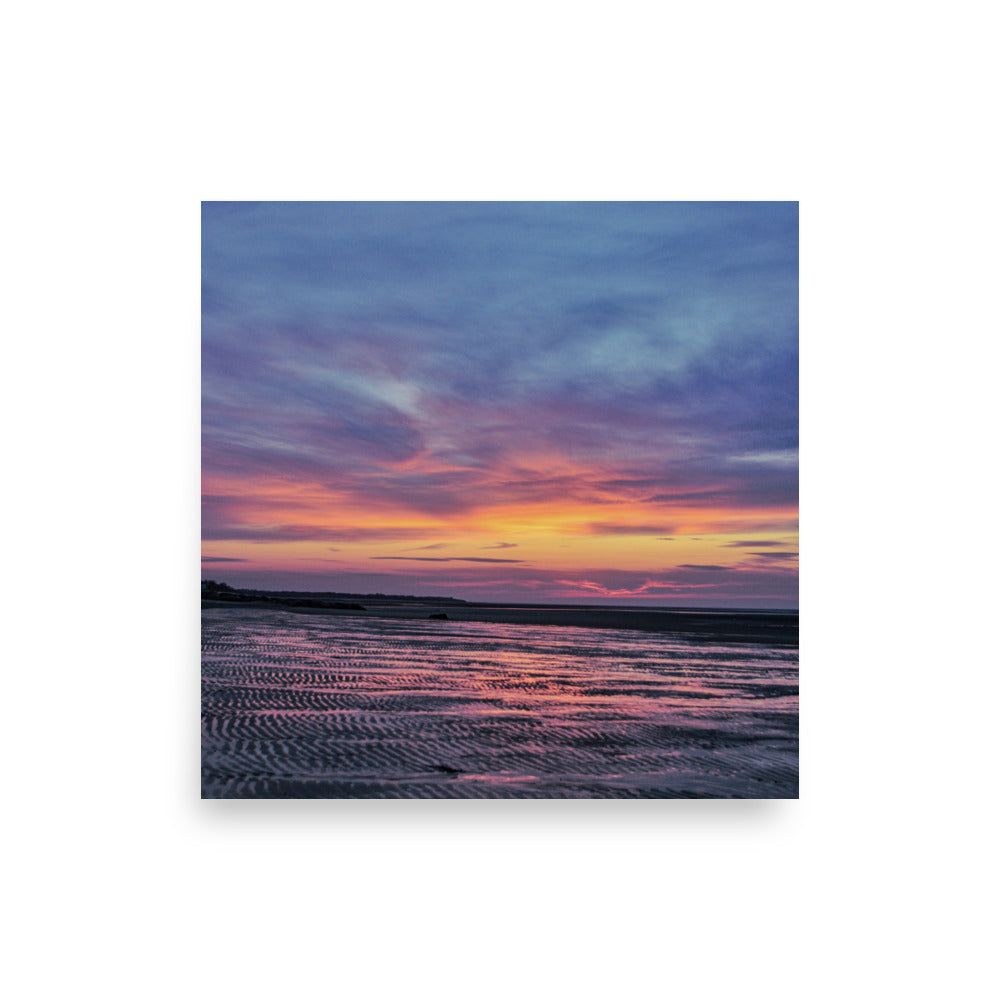 Nightfall on Cape Cod Bay - Print