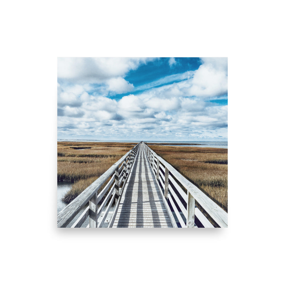 Gray's Beach Boardwalk, Cape Cod - Print