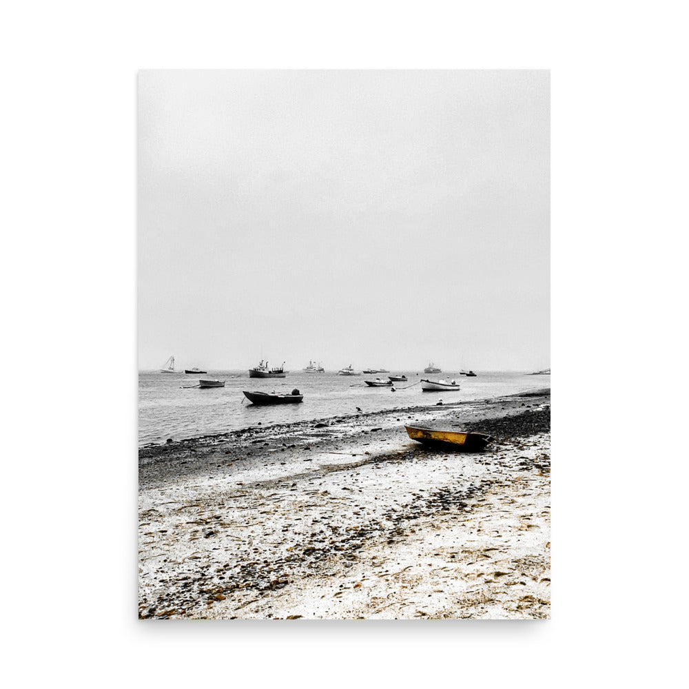 Boats on Chatham Harbor, Cape Cod - Print