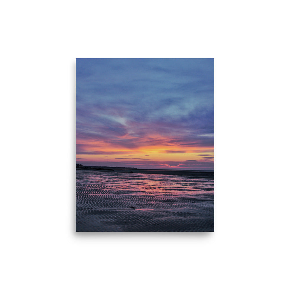 Nightfall on Cape Cod Bay - Print